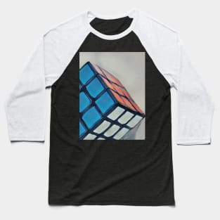 Cube Box Geek Designer Dune Stika Artistic Anime Style Baseball T-Shirt